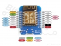 WeMos D1 mini - ESP8266 WiFi ontwikkelboard - MicroUSB CH340